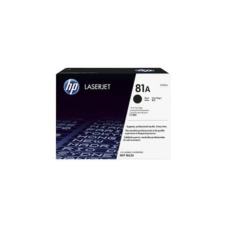 CF281A Noir Toner imprimante HP Color Laserjet M630