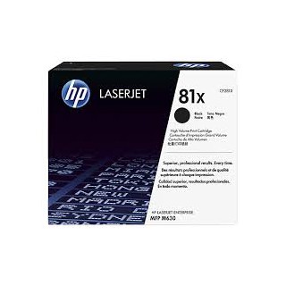 CF281X Toner Noir imprimante HP Laserjet  M605 M606 M630 (HP 81X)