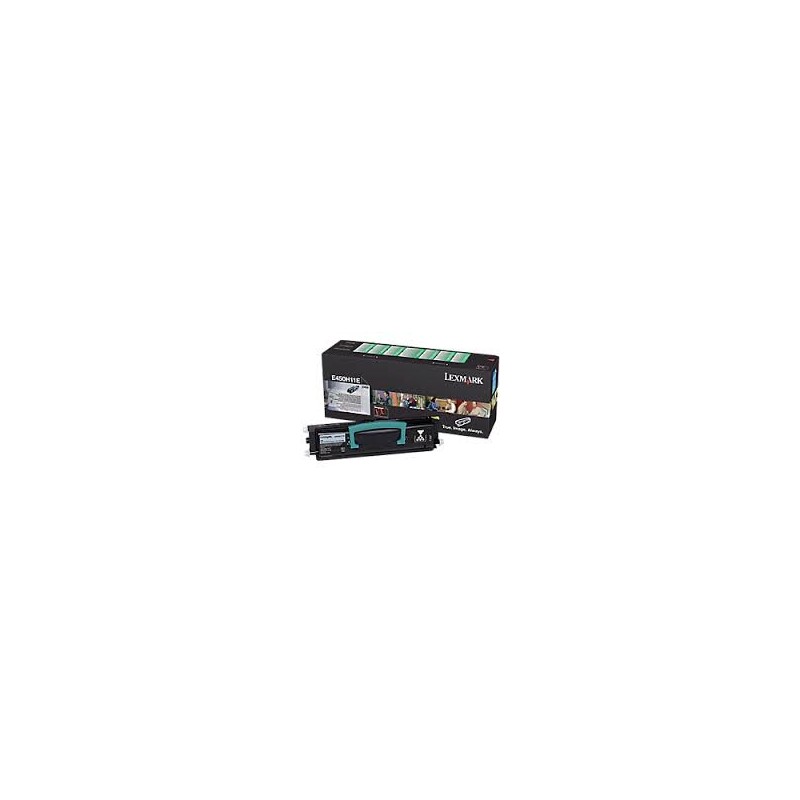 E450H11E Toner Noir pour imprimante Lexmark Optra E450,E450dn