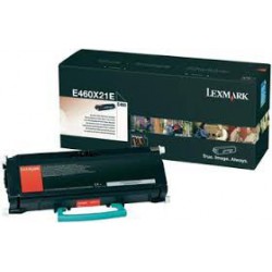 E460X31E Toner Noir pour imprimante Lexmark E460dn, E460dtn, E460dtw, E460dw