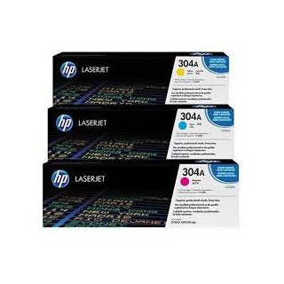 CF372AM Cyan Magenta Jaune pack Toner imprimante HP Color Laserjet CP2025 CM2320