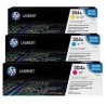 CF372AM Cyan Magenta Jaune pack Toner imprimante HP Color Laserjet CP2025 CM2320