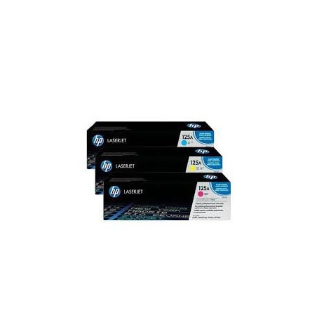 CF373AM Cyan Magenta Jaune pack Toner imprimante HP Color Laserjet CP1215 CP1515 CP1518 CM1312