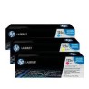 CF373AM Cyan Magenta Jaune pack Toner imprimante HP Color Laserjet CP1215 CP1515 CP1518 CM1312