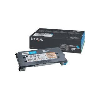 C500H2CG Toner Cyan pour imprimante Lexmark X500n, X502n, C500