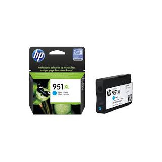 CN046A Cartouche d'Encre Cyan n°951 XL imprimante HP Officejet Pro 8100 et 8600