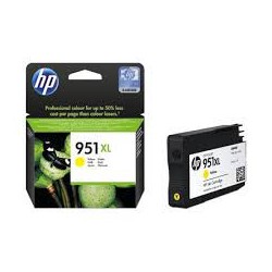 CN048A Cartouche d'Encre Jaune n°951 XL imprimante HP Officejet Pro 8100 et 8600