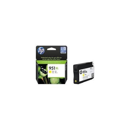 CN048A Cartouche d'Encre Jaune n°951 XL imprimante HP Officejet Pro 8100 et 8600