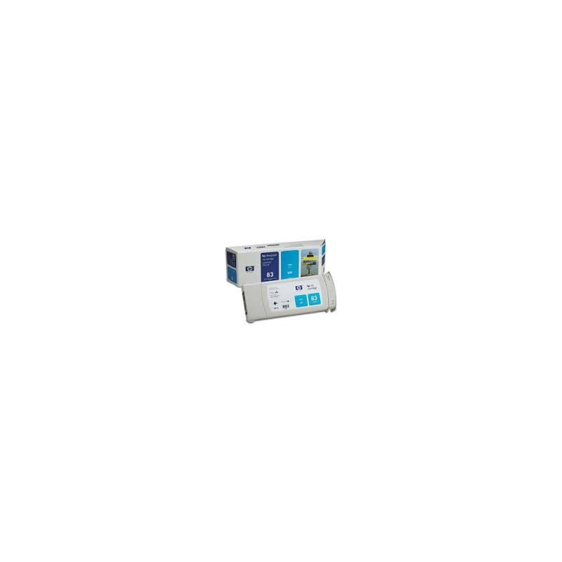 HP Ink C4941A No.83 Cyan 680ml pour traceur Designjet 5500