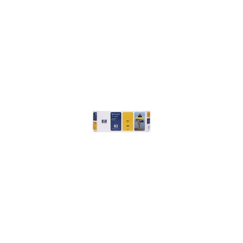 HP Ink C4943A No.83 Jaune 680ml pour traceur Designjet 5500