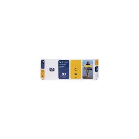 HP Ink C4943A No.83 Jaune 680ml pour traceur Designjet 5500