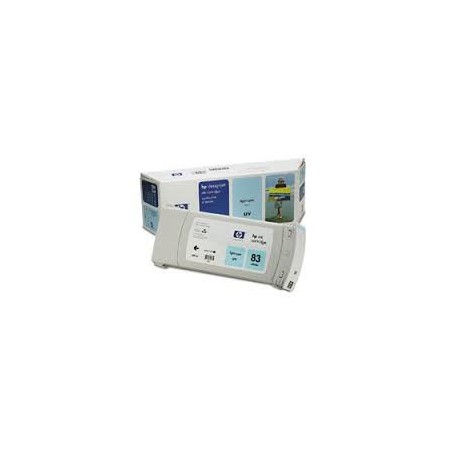 HP Ink C4944A No.83 Light-Cyan 680ml pour traceur Designjet 5500