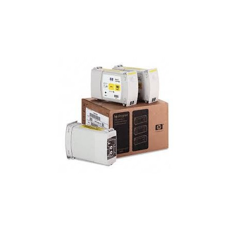 HP Ink C5058A No.90 Noir 400ml pour traceur Designjet 4000 HP Ink C5058A No.90 Noir 400ml pour traceur Designjet 4000