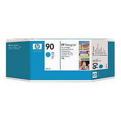 HP Ink C5061A No.90 Cyan 400ml pour traceur Designjet 4000