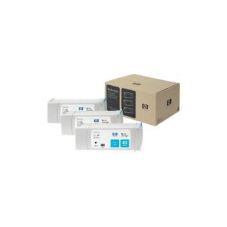 HP Ink C5073A No.83 Cyan UV 3 x 680ml pour traceur Designjet 5000