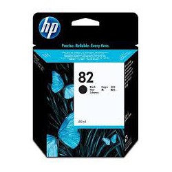 HP Ink CH565A No.82 Noir 69ml pour traceur Designjet 510