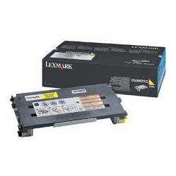 C500H2YG Toner Jaune pour imprimante Lexmark X500n, X502n, C500