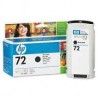 HP Ink C9403A No.72 Matte-Noir 130ml pour traceur Designjet 1100, 1200, 610, 620, 770