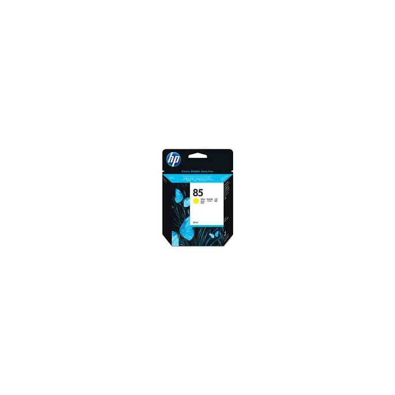 HP Ink C9427A No.85 Jaune 69ml pour traceur Designjet 30, 90, 130