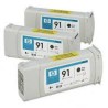 HP Ink C9480A No.91 Matte Noir 3 x 775ml pour traceur Designjet Z6100ps