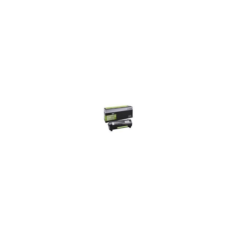 50F2000 Toner Noir pour imprimante Lexmark MS310, MS410, MS510, MS610