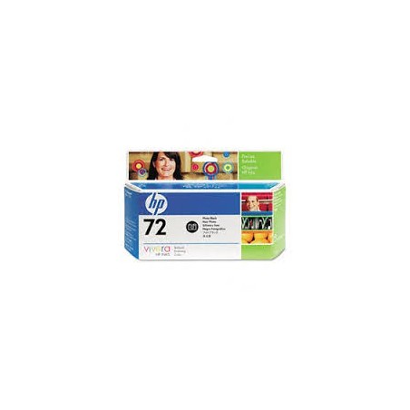 HP Ink C9370A No.72 Photo Noir pour traceur Designjet T610 T620 T770 T1100 T1200 T2300 T790 T1300