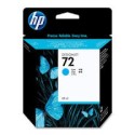 HP Ink C9371A No.72 Cyan pour traceur Designjet T610, T620, T770, T1100, T1200, T2300, T790, T1300