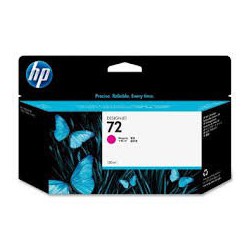 HP Ink C9372A No.72 Magenta pour traceur Designjet T610, T620, T770, T1100, T1200, T2300, T790, T1300