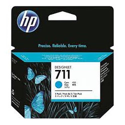 HP Ink CZ130A No.711 Cyan 29ml pour traceur Designjet T120, T520