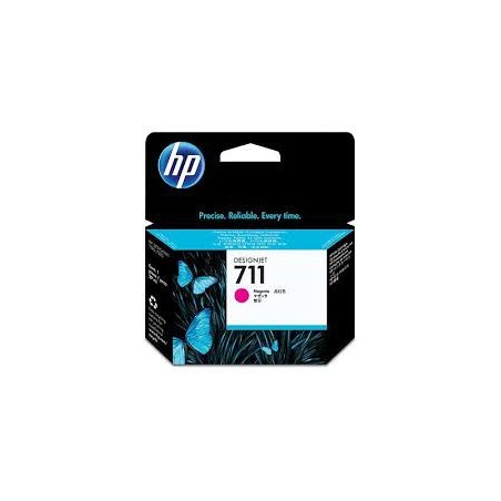 HP Ink CZ131A No.711 Magenta 29ml pour traceur Designjet T120, T520 HP Ink CZ131A No.711 Magenta 29ml pour traceur Designjet T120, T520