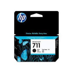 HP Ink CZ133A No.711 Noir HC 80ml pour traceur Designjet T120, T520