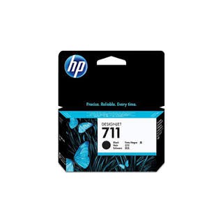 HP Ink CZ133A No.711 Noir HC 80ml pour traceur Designjet T120, T520