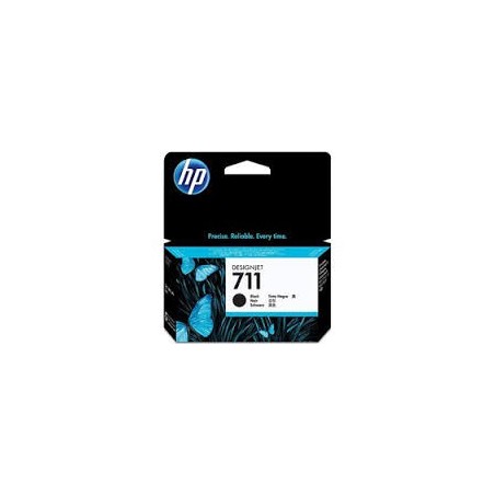 HP Ink CZ133A No.711 Noir HC 80ml pour traceur Designjet T120, T520 HP Ink CZ133A No.711 Noir HC 80ml pour traceur Designjet T120, T520