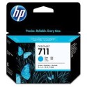 HP Ink CZ134A No.711 Cyan tri-pack 3 x 29ml pour traceur Designjet T120, T520