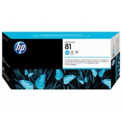 HP Tête d'impression C4951A Cyan No.81 pour traceur HP Designjet 5000