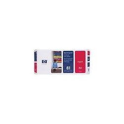 HP Tête d'impression + nettoyeur C4952A Magenta No.81 pour traceur HP Designjet 5000