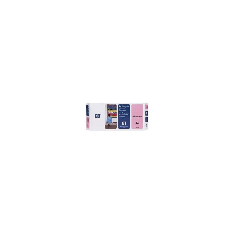 HP Tête d'impression C4955A Light Magenta No.81 pour traceur Designjet 5000