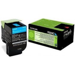 70C2XC0 Toner Cyan pour imprimante Lexmark CS510de, CS510dte