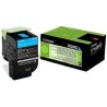 70C2XC0 Toner Cyan pour imprimante Lexmark CS510de, CS510dte  
