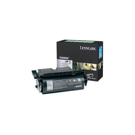 12A6830 Toner Noir Lexmark pour imprimante T520 / T522 12A6830 Toner Noir Lexmark pour imprimante T520 / T522
