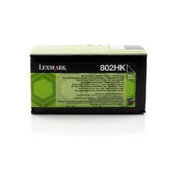80C2HK0 Toner Noir pour imprimante Lexmark CX 410, CX 510