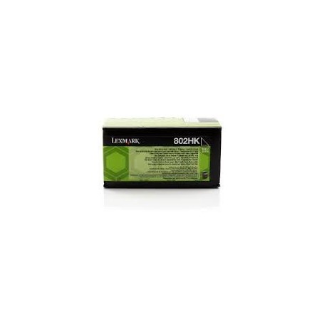 80C2HK0 Toner Noir pour imprimante Lexmark CX 410, CX 510 80C2HK0 Toner Noir pour imprimante Lexmark CX 410, CX 510