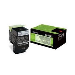 80C2XK0 Toner Noir pour imprimante Lexmark CX510, CX510de, CX510dhe, CX510dthe