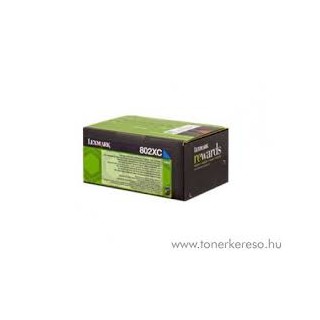 80C2XC0 Toner Cyan pour imprimante Lexmark CX510, CX510de, CX510dhe, CX510dthe