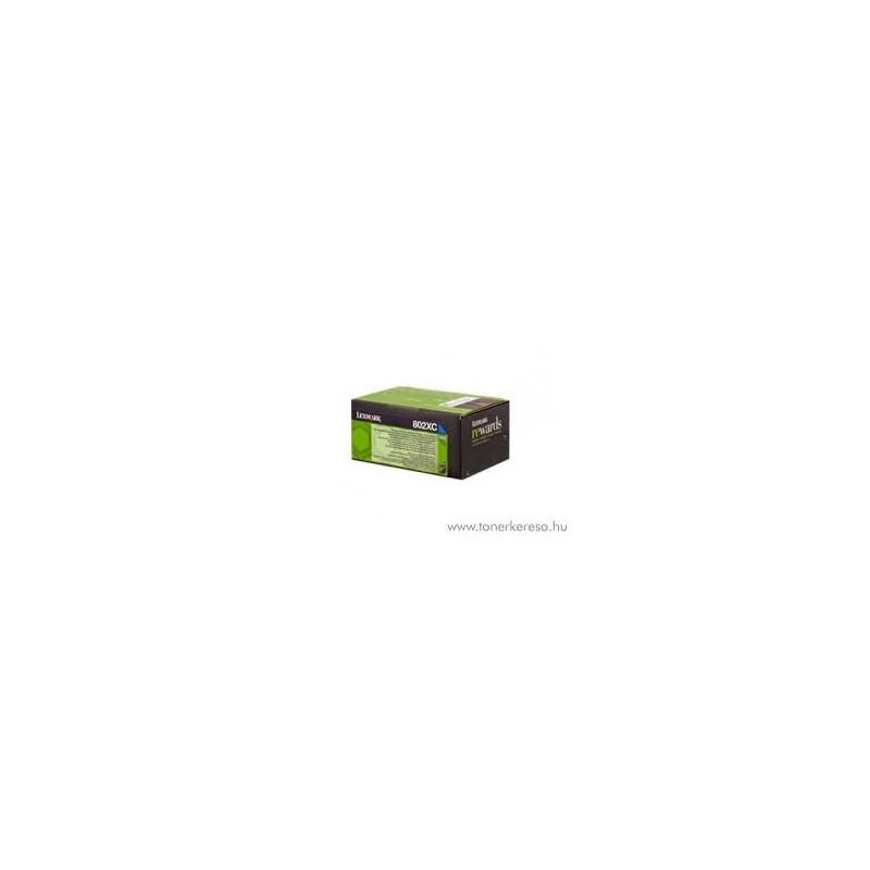 80C2XC0 Toner Cyan pour imprimante Lexmark CX510de CX510dhe CX510dthe