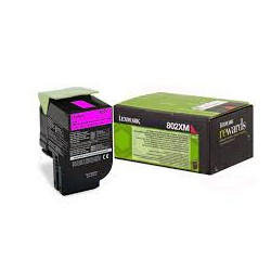 80C2XM0 Toner Magenta pour imprimante Lexmark CX510, CX510de, CX510dhe, CX510dthe