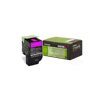 80C2XM0 Toner Magenta pour imprimante Lexmark CX510, CX510de, CX510dhe, CX510dthe