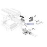 Q6665-60044 Moteur du Chariot traceur HP Designjet 9000s 9000sf 1000s