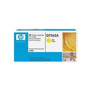 Q7562A Toner Jaune imprimante HP Color Laserjet 3000