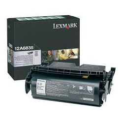 12A6835 Toner Noir 20k pour imprimante Lexmark T520, T522